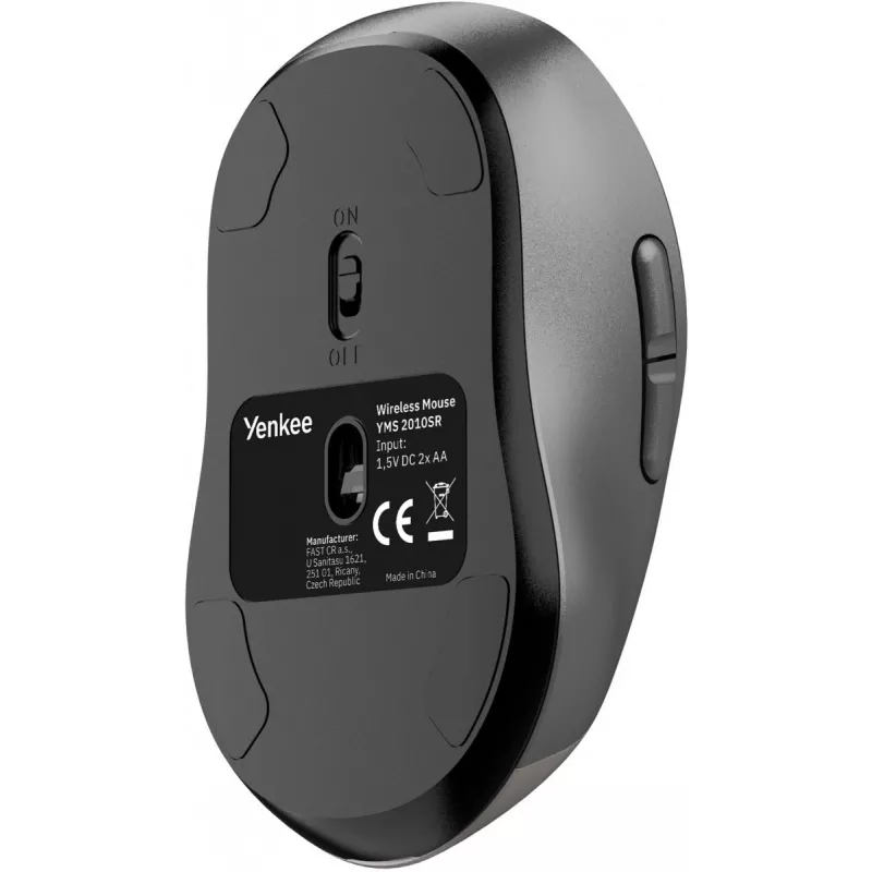 YENKEE YMS 2010SR GYRO dvigubos belaidės jungties pelė, Bluetooth + USB 2.4 GHz