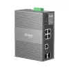 TP-Link IES206GPP tinklo komutatorius Valdomas Gigabit Ethernet (10/100/1000) Power over Ethernet (PoE) Juodas