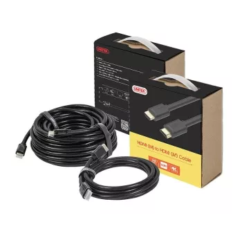 UNITEK Y-C137M HDMI kabelis 1,5 m HDMI A tipo (standartinis) juodas