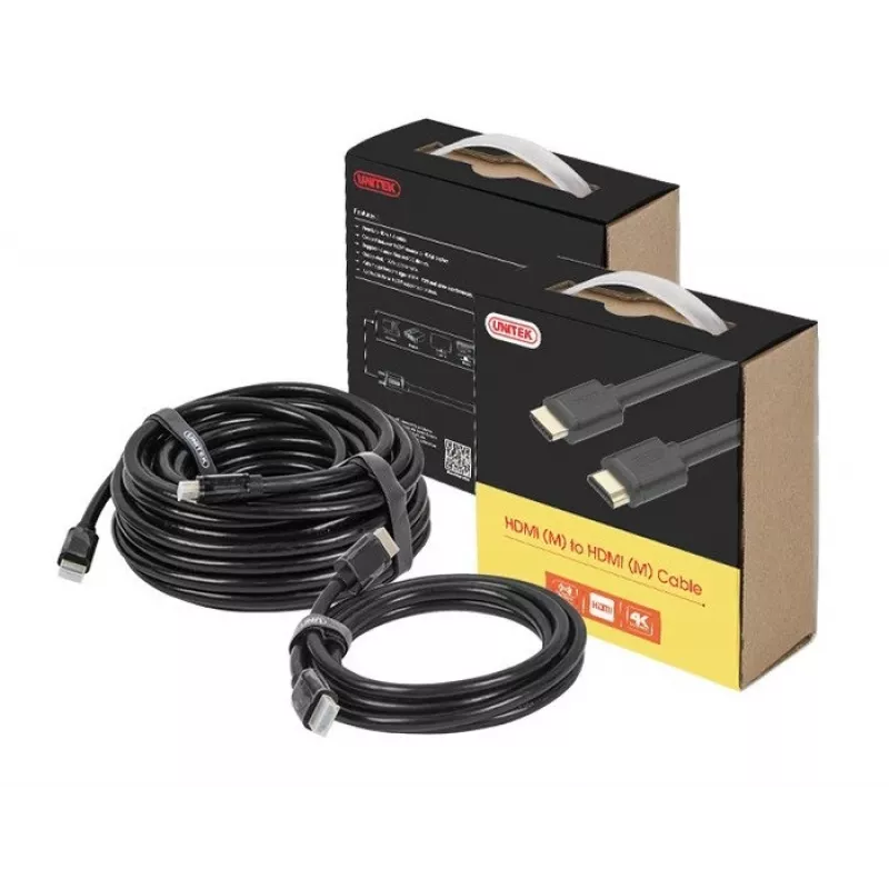 UNITEK Y-C137M HDMI kabelis 1,5 m HDMI A tipo (standartinis) juodas