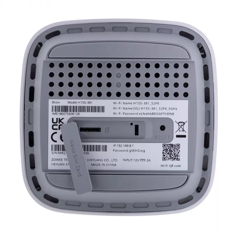 Huawei 5G CPE 5 vidinis Router - Router - 3 Gbps