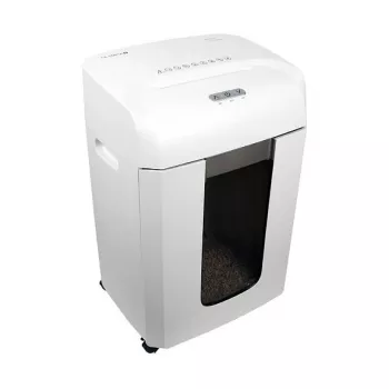 Popieriaus smulkintuvas Olympia MC 615.2 — Mikro pjovimas P-5, 22 cm padavimas, 15 lapų talpa, 65 dB, balta