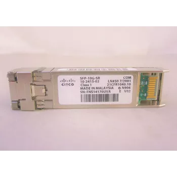 Optinis siųstuvo-imtuvo modulis Cisco 10GBASE-SR SFP 10 Gbps, skirtas daugiamodei skaidulai