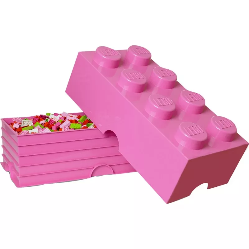 Room Copenhagen LEGO Storage Brick 8 rožinė (rožinė)