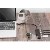 USB Hub, Digitus, DA-70235, 4 prievadų, USB 3.2 Gen 1, A tipo ir C tipo, 12000 Mbit/s