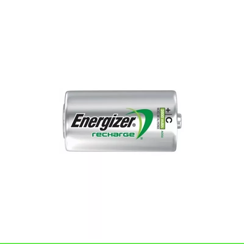 Energizer ACCU Power Plus įkraunamos NiMH C tipo baterijos, 2500 mAh, 2 vnt. pakuotė
