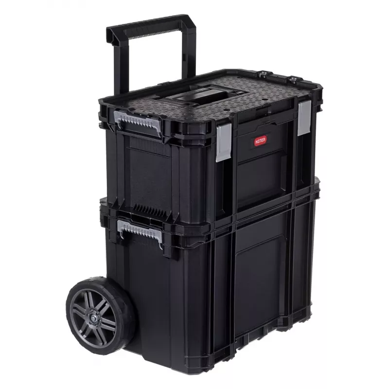 “Connect Rolling System” KETER įrankių dėžių komplektas