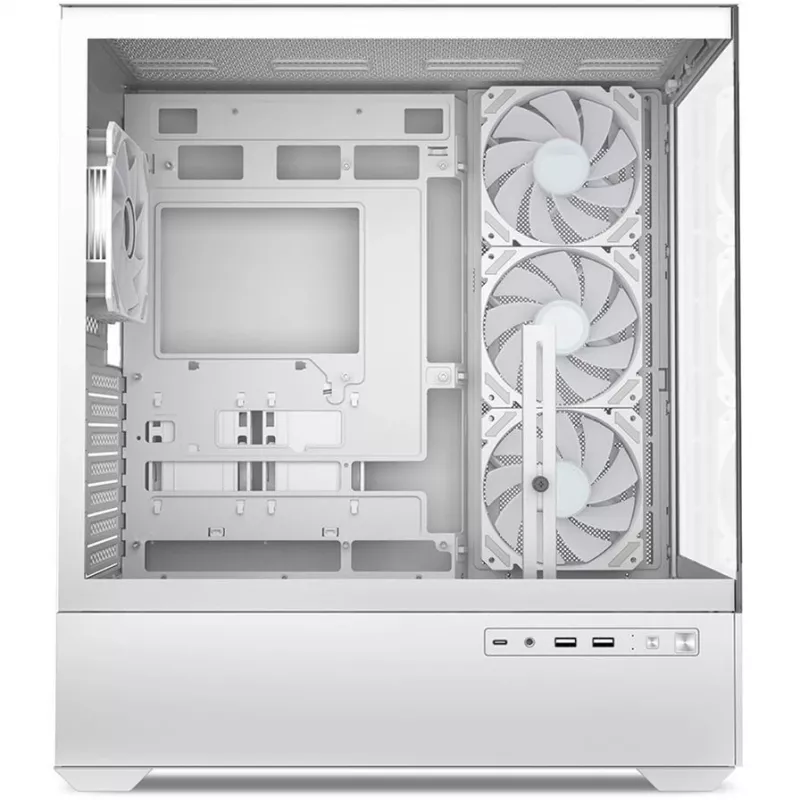 PC korpusas Sharkoon AK6 RGB, ATX, balta