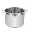 Resto Kitchenware Libra 13 L Apvalus Nerūdijančio Plieno Puodas 22 cm