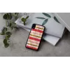 Išmaniojo telefono dėklas iKins, skirtas iPhone XR — trumpas „pyrago“ dizainas, juodas
