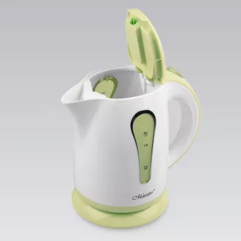 Elektrinis virdulys Maestro MR-028 1 L 1630 W žalias, plastikinis korpusas, mygtukinis valdymas