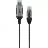 Goobay eterneto laidas USB-A 3.0 į RJ45 plonas 1 m - jungia maršrutizatorių, modemą arba (74393)