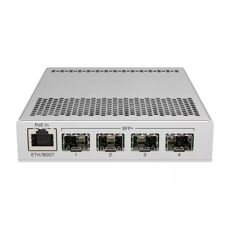 Mikrotik CRS305-1G-4S+IN tinklo komutatorius Valdomas Gigabit Ethernet (10/100/1000) Maitinimas per Ethernet (PoE) Baltas