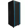 Laisvai pastatoma stelažas Extralink Rackmount cabinet 37U 600x600 Juoda