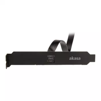 USB kabelis Akasa AK-CBUB37-50BK 0,5 m USB 3.2 Gen 2 Juoda