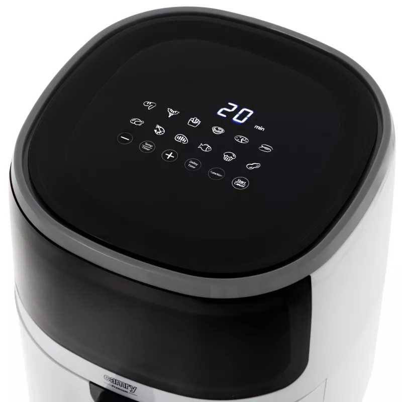Camry CR 6313 Airfryer 12 programų 5 litrų Sidabrinis