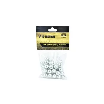 JS Tactical plieniniai timpos kamuoliukai 9.5 mm - 50 vnt.