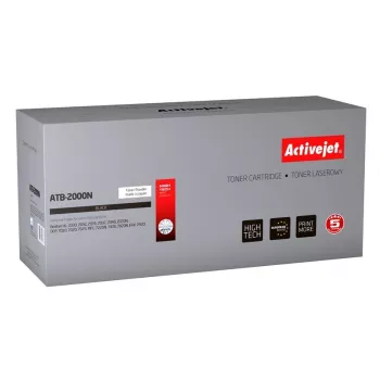 Tonerio kasetė ActiveJet ATB-2000N, skirta Brother TN-2000/TN-2005, juoda, 2500 puslapių, integruotas būgnas