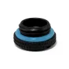 XSPC Plug V2 G1/4 col. Ag – 10 vnt. pakuotė, juodas matinis