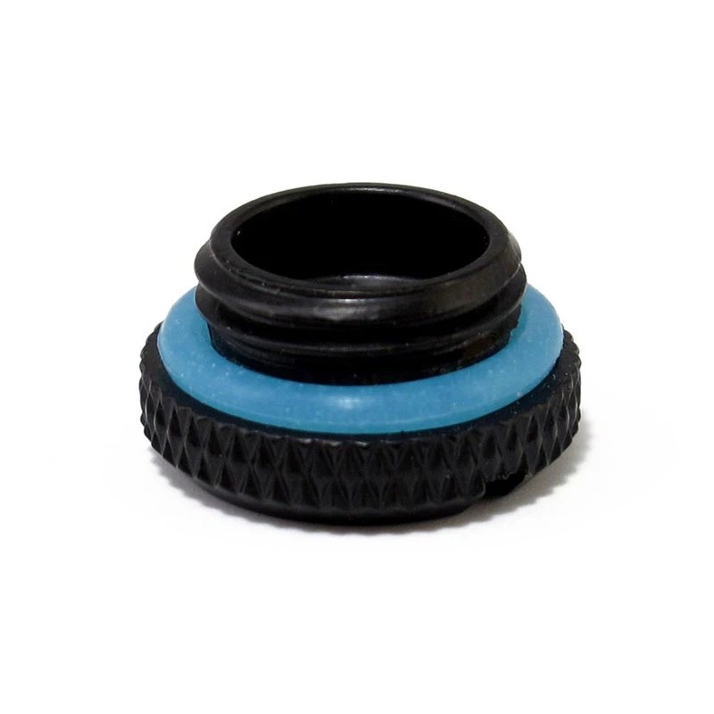 XSPC Plug V2 G1/4 col. Ag – 10 vnt. pakuotė, juodas matinis