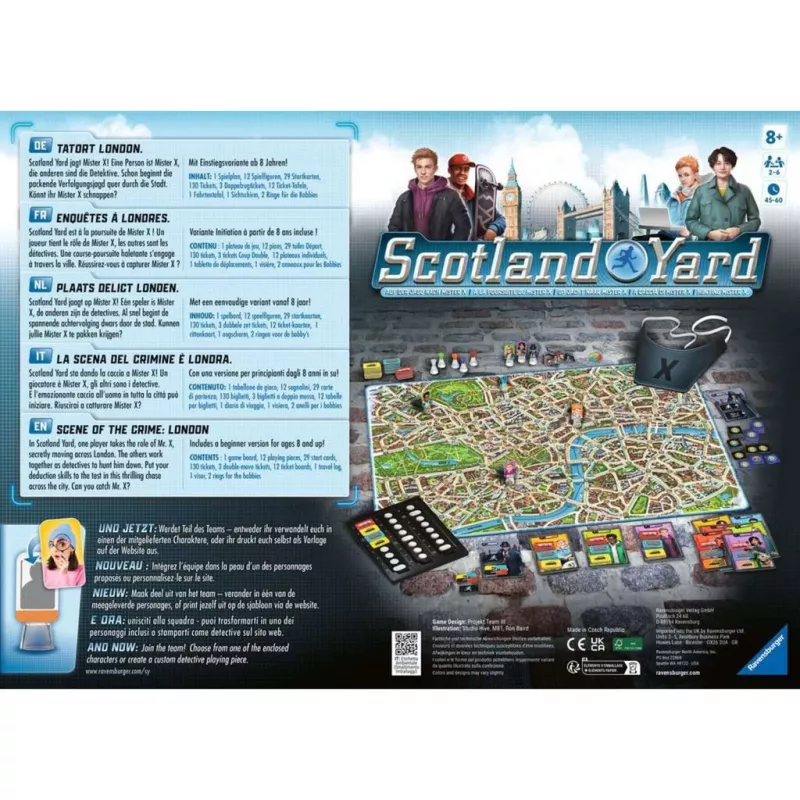 Ravensburger Familienspiel Scotland Yard (26601)