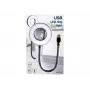 Gembird NL-LEDRING-01 USB LED žiedinis šviestuvas | Balta 6500K