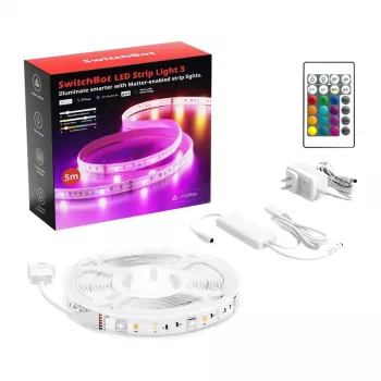LED juostelė SwitchBot W1702110 3 m RGB spalvas keičianti