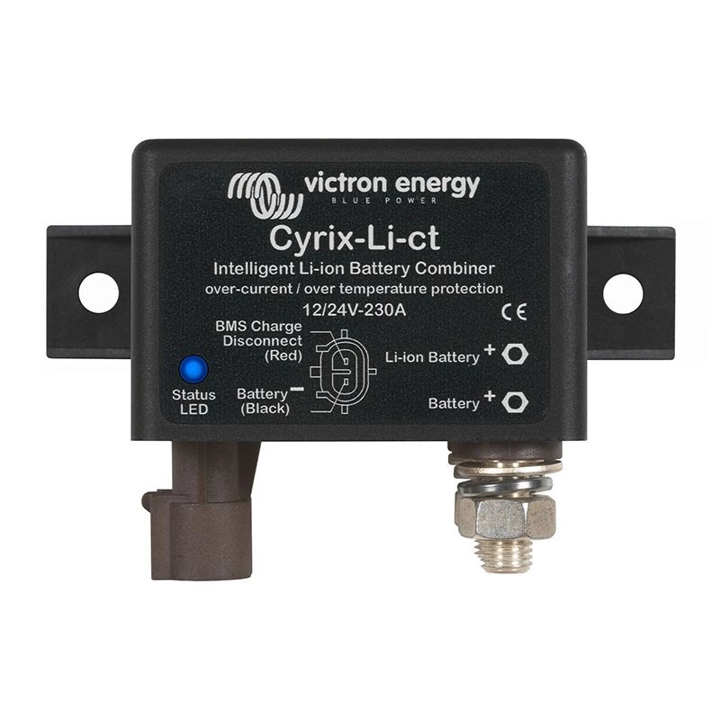 Jungiklis Cyrix-Li-ct 12/24V 230A — baterijų jungiklis 12V ir 24V sistemoms