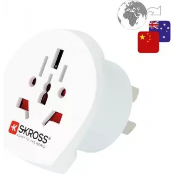 Skross 1.500222-E kelioninis adapteris CA W į AUS/CHINA (1.500222-E)