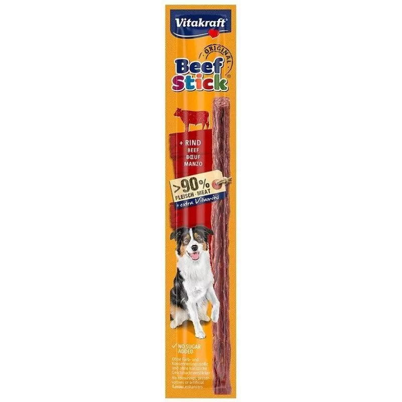 VITAKRAFT Beef Stick su jautiena - šunų skanėstas - 12 g