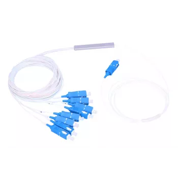 Kabelio skirstytuvas Extralink Splitter 1:8 PLC SC/UPC 900um 1.5m
