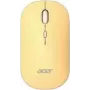 Pelė Acer AMR130 abiem rankoms tinkama RF belaidė + Bluetooth 1600 DPI, 4 mygtukai, geltona