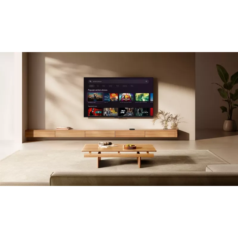 Xiaomi TV Dėžutė S 4K Ultra HD (Gen3/2025), WiFi 6, 32GB, Google TV