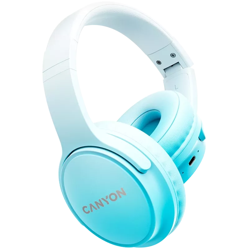 Canyon Bluetooth Headset OnRiff 4 On-EarBT5.3 mėlyna mažmeninė