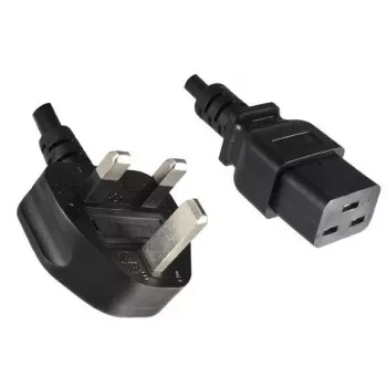 “Microconnect” PE090618 maitinimo kabelis juodas 1,8 m maitinimo kištukas G tipas C19 mova