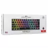 Žaidimų klaviatūra White Shark GK-2202 Ashiko 2 juoda/raudona US išdėstymas