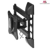 TV / monitoriaus sieninis laikiklis MACLEAN MC-719, ekranams iki 68,6 cm (27 colių), maks. 15 kg, VESA 100x100, juodas