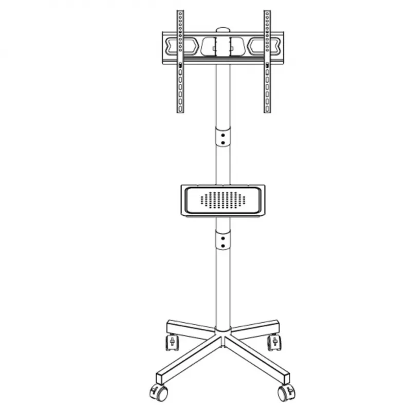 Mobilus televizoriaus stovas MONTIS MT191 ATLAS 26–60 colių ekranams, maks. apkrova 35 kg, VESA iki 400x400
