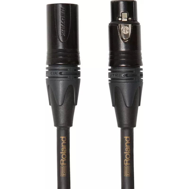 Garso kabelis Roland RMC-G15 4,5 m XLR (3 kontaktų) juodas