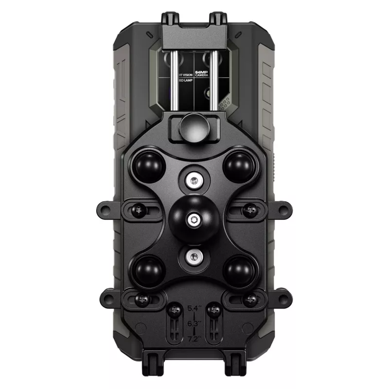 Pasyvus laikiklis UleFone Armor Mount Pro mobiliesiems telefonams — laikiklio laikiklis, dviračiams ir paspirtukams, juodas