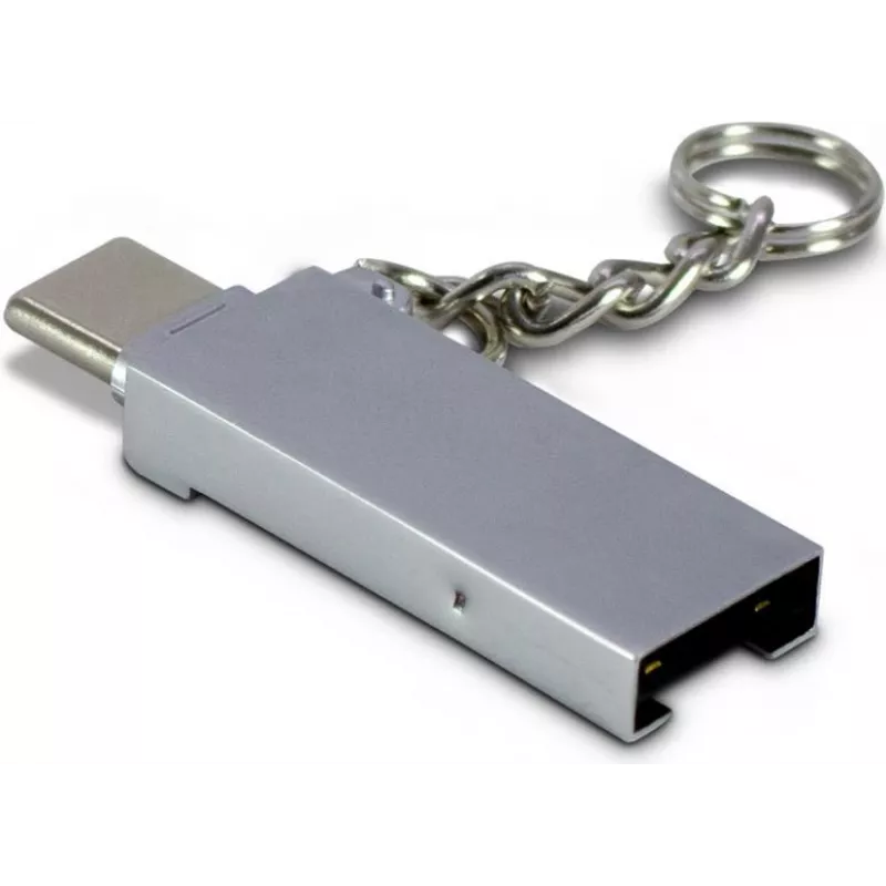 Kortelių skaitytuvas Inter-Tech 88885469 USB 2.0 Type-A/Type-C vidinis cinko