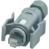 Phoenix Contact RJ45-Connector IP67 - CAT5e Plug, straight Pole: 8P8C VS-08-RJ45-5-Q/IP67 Inha (1656990)