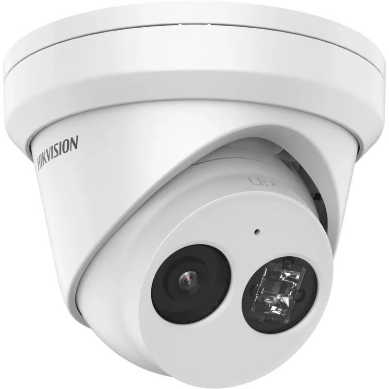Hikvision Pro Series(EasyIP) DS-2CD2343G2-IU - Tinklo stebėjimo kupolinė kamera - atspari dulkėms ir vandeniui - spalvota (diena/naktis) - 4 MP - 2688 x 1520 - 720p, 1080p - M12 jungtis