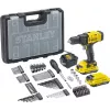 STANLEY SFMCD700D2A-QW 20V gręžtuvas/suktuvas