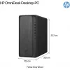 OmniDesk M02-0157ng, PC sistema juoda, be operacinės sistemos