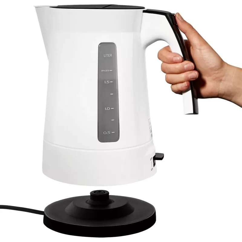 Elektrinis virdulys Melitta Enjoy Aqua 1,7 L 2400 W juoda balta