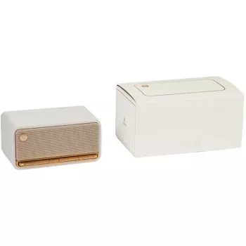 Nešiojamas stereofoninis garsiakalbis Edifier MP230WT 2.0, 20 W, pilno diapazono tvarkyklės, USB-C, laidinis ir belaidis, baltas