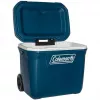 Coleman 50QT Xtreme Wheeled Cooler, mėlynas, plastikas, poliuretanas (PU), juoda, 47 l, 113 kg
