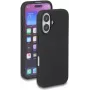 Apsauginis minkšto prisilietimo silikoninis dėklas DELOCK, skirtas iPhone 16 — juodas