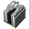 CPU oro aušintuvas DeepCool AK620 Digital SE, dviejų bokštų, 6x Ø6 mm šilumos vamzdžiai, 2x 120 mm PWM ventiliatoriai, RGB, aukštis 161 mm